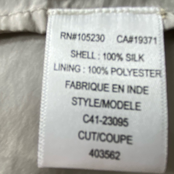 Joie silvana silk sequin tank top cami size XS strappy lined - Picture 4 of 7